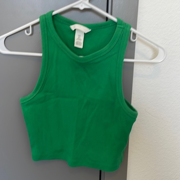 H&M Tops - H&M green tank top